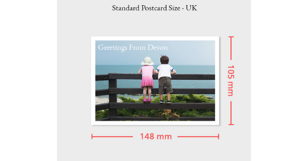 Postcard Size UK & Europ